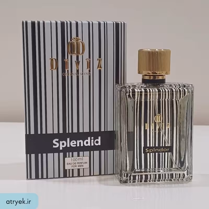 ادوپرفیوم مردانه فراگرنس پرشیا مدل اسپلندور بلک حجم 100 میلی لیتر کد 1073