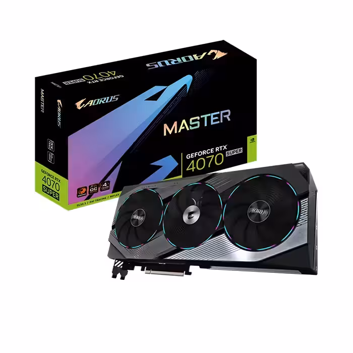 کارت گرافیک گیگابایت AORUS GeForce RTX 4070 SUPER MASTER 12GB