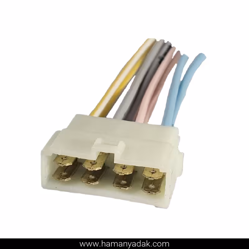 سوکت 8 فیش نری پراید برند  BBZ