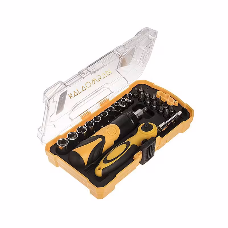 مجموعه 26 عددی سری بکس و پیچ گوشتی رینو مدل RPT-2212