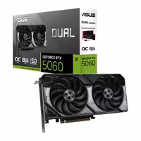 کارت گرافیک ایسوس مدل Dual GeForce RTX 5060 OC Edition 8GB GDDR7