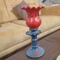 شمعدان سفالی 