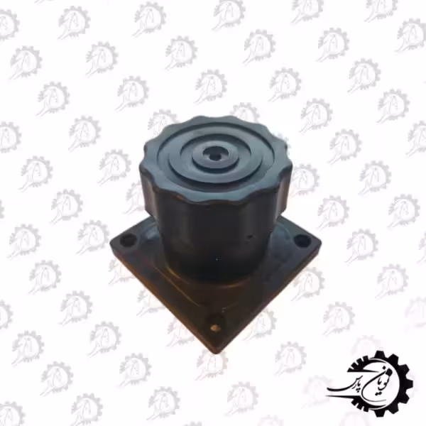 پایه پلاستیکی استوانه ای مشکی6 سانت