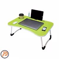 میز تحریر پایه تاشو 40*60 سبز رنگ زیبا و کاربردی