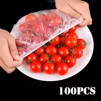 کاور پلاستیکی غذا بسته 100 عددی | amazonchi