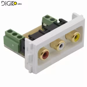 کانکتور فیس پلیت RCA