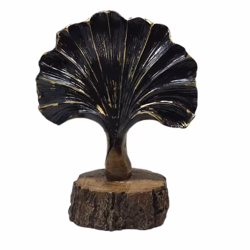 استند رومیزی تزیینی مدل برگ طرح پتینه