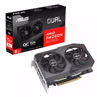 کارت گرافیک ایسوس مدل Dual Radeon RX 7600 EVO OC Edition 8GB