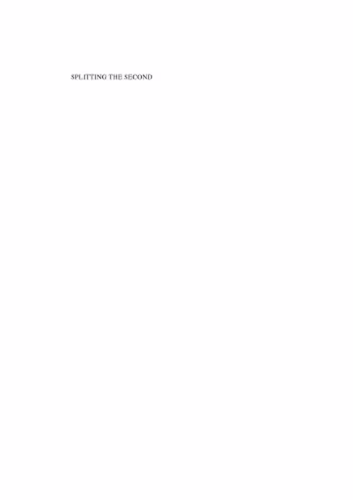 خرید و دانلود نسخه کامل کتاب Splitting the second - the story of atomic time