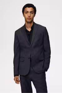 کت بلیزر مردانه ژاکت تناسب باریک اورجینال H&M