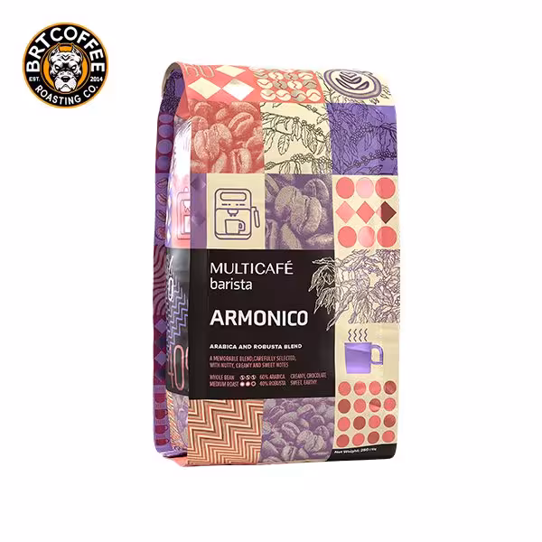 دانه قهوه ARMONICA مولتی کافه – 1000 گرم