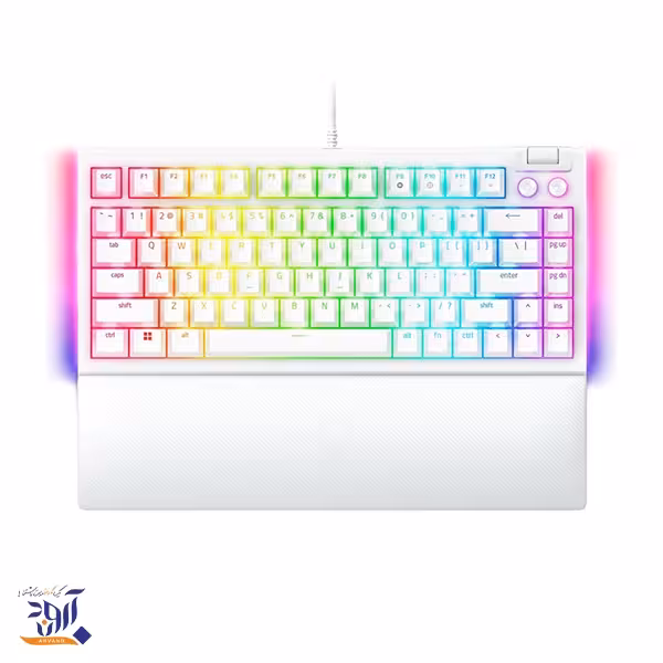 کیبورد Razer Blackwidow V4 75% - نسخه سفید