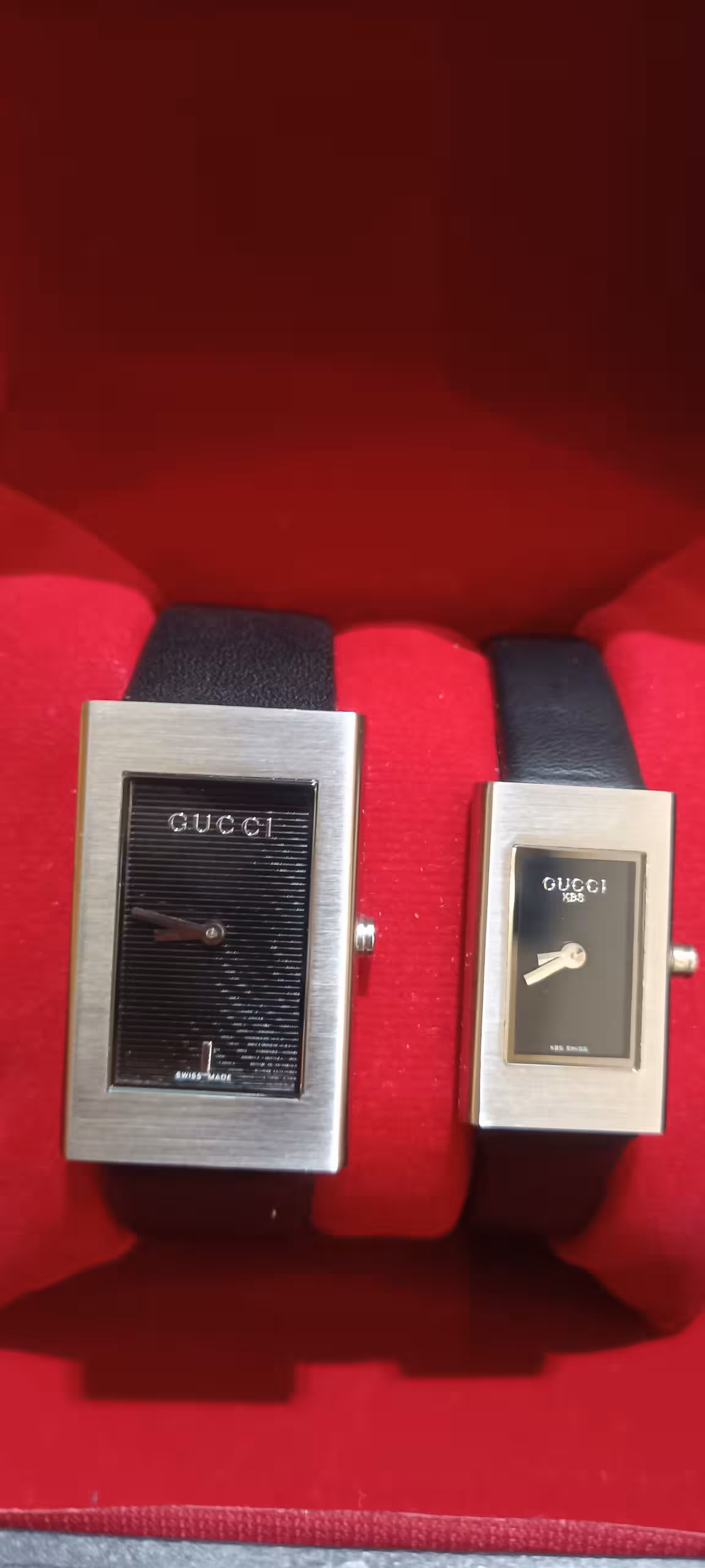ست ساعت زنانه مردانه گوچی اصل موتور سوئیس