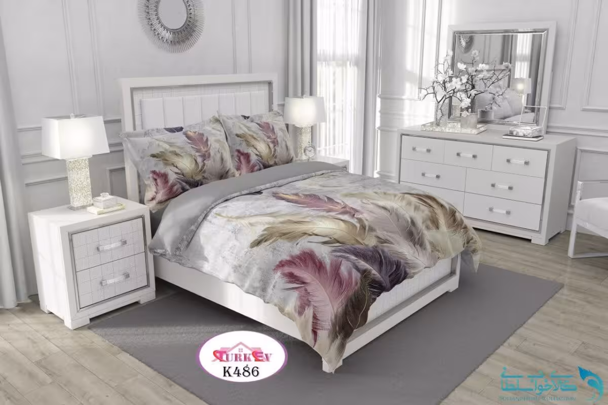 روتختی طرح پر دونفره برند Turkev کد K486