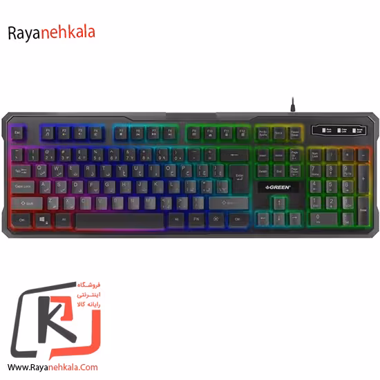 کیبورد گرین مدل Green GK601-RGB