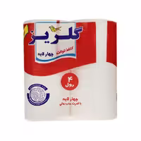 دستمال توالت گلریز 4 عددی