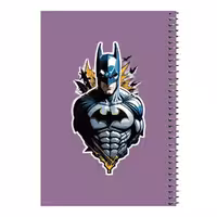 دفتر مشق 80 برگ اس جی مدل بتمن کد 16