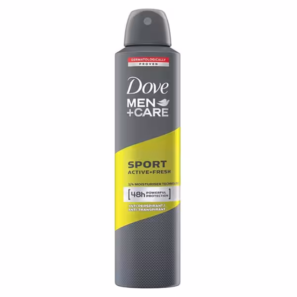 اسپری ضد تعریق مردانه داو مدل SPORT ACTIVE FRESH حجم 250ml