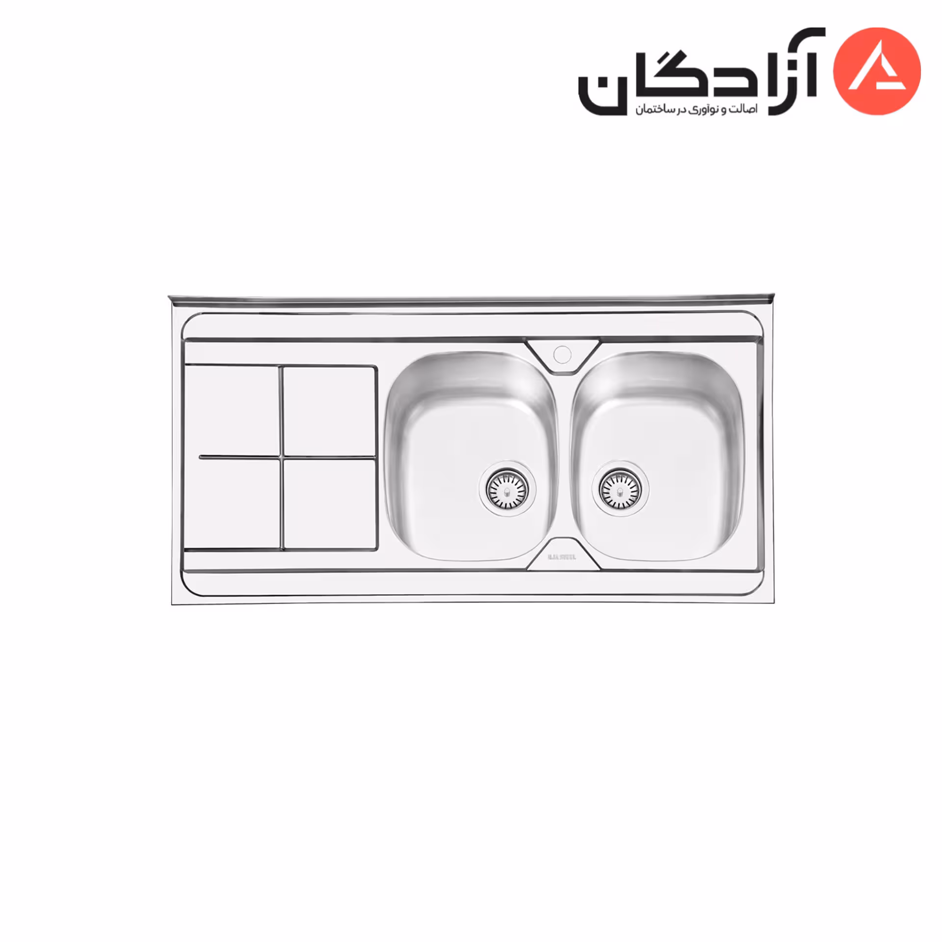 سینک فانتزی روکار ایلیااستیل 1041