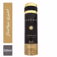 اسپری بدن زنانه بیو استار Bio Star، رایحه Bvlgari Jasmin Noir، حجم 200 میل
