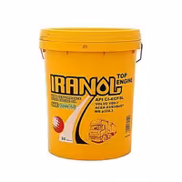 روغن موتور ایرانول مدل تاپ انجین CI4 حجم 20 لیتر (20w-50)