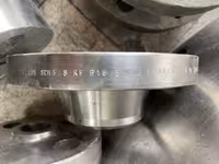 فلنج گلودار 3  اینچ اینکونل  استنلس استیل ریس فیس رده 80 کلاس 150 از جنس  UNS NO6625