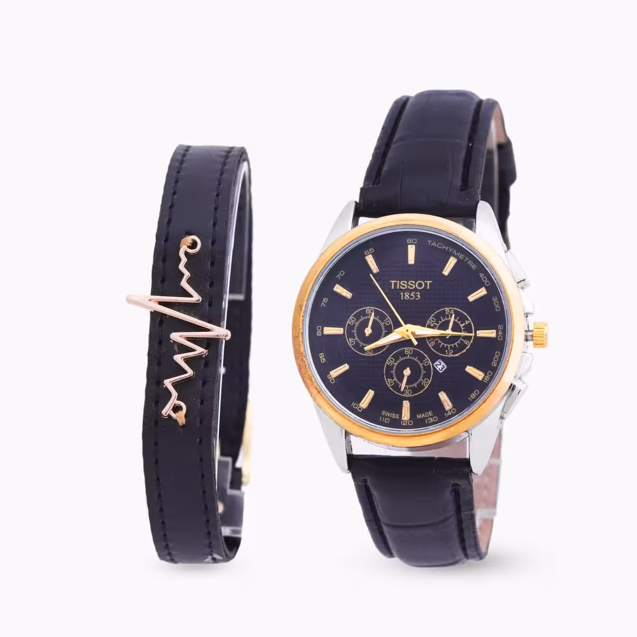 ست ساعت مچی زنانه و دستبند تیسوت Tissot ‏‌‎مدل420