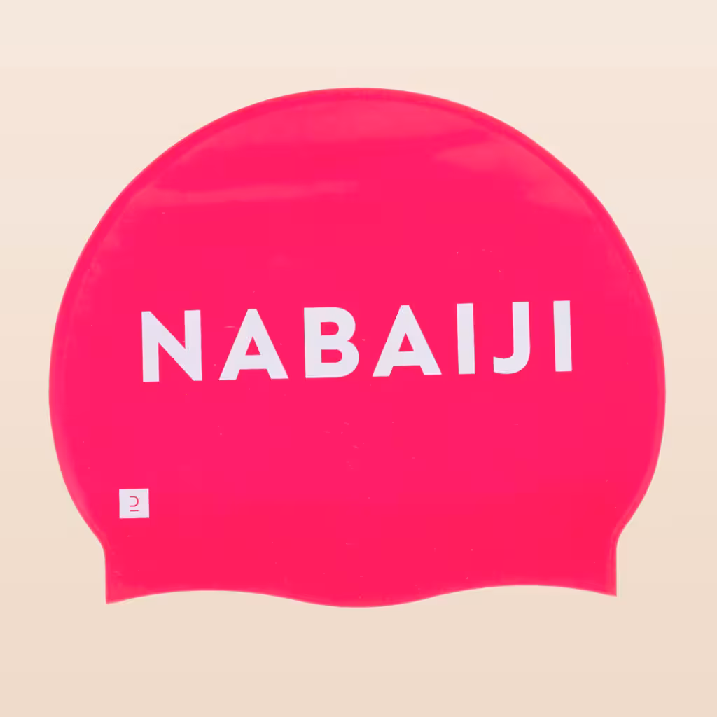 کلاه شنا نابایجی – دکتلون Nabaiji Silicone Swimming Cap – Pink – 500