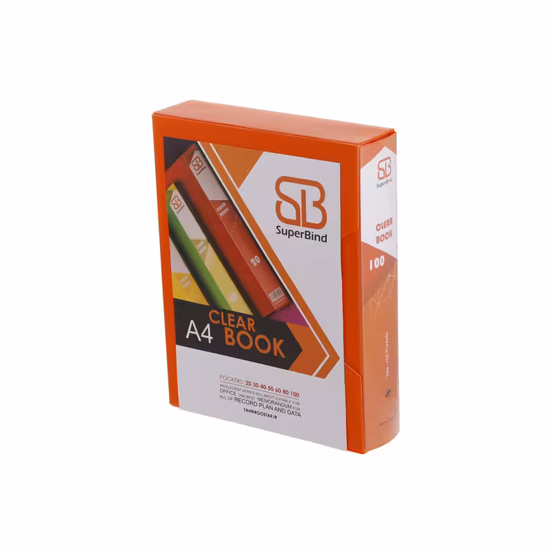 کلر بوک سوپر بایند مدل الوان قاب دار کد  CB-A4-100 | چاوه