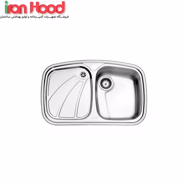 سینک استیل البرز مدل 618 توکار