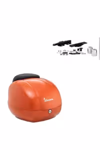 کیف موتورسیکلت نارنجی موتور Gts 125 300 کیسه وسپا Vespa
