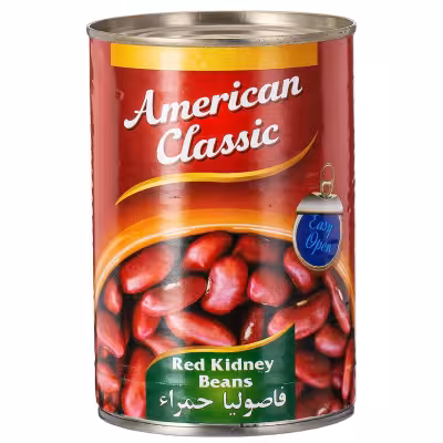 کنسرو لوبیا قرمز امریکن کلاسیک وزن 400 گرم