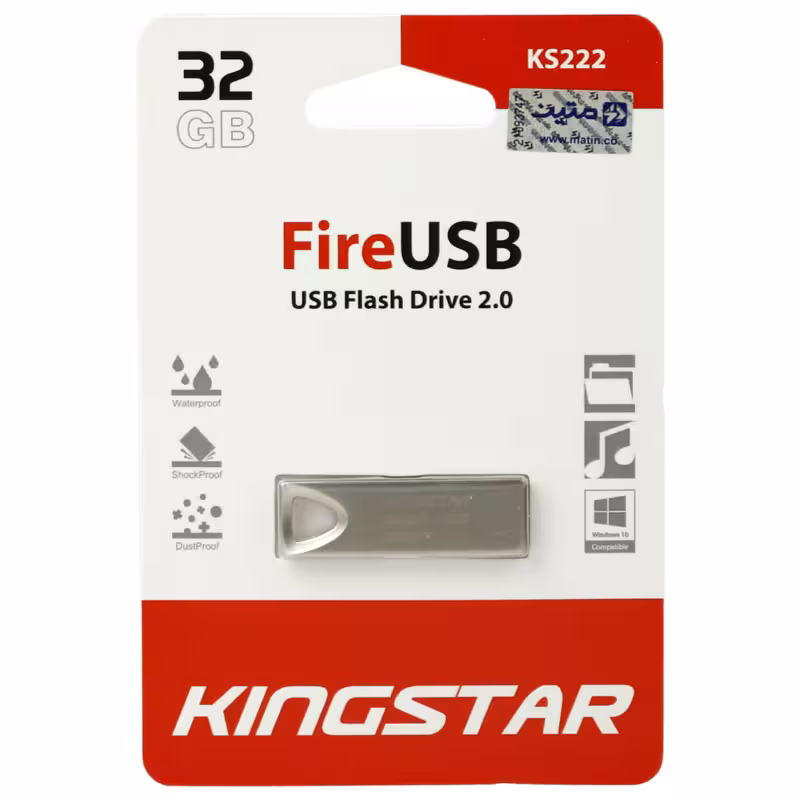 فلش 32 گیگ کینگ استار KingStar Fire KS222 USB2.0