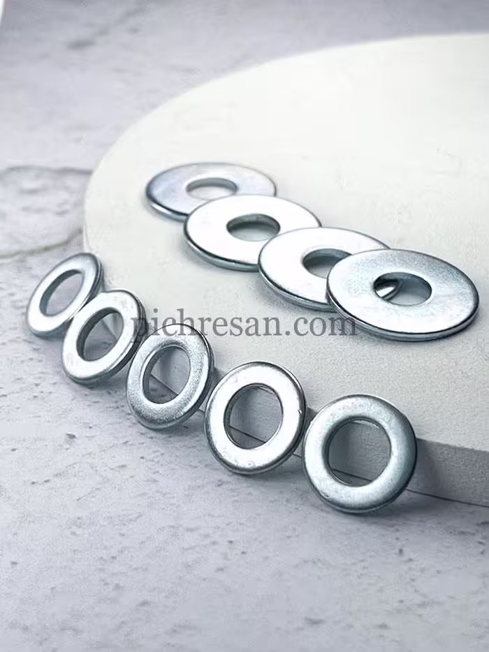 واشرتخت آهنی سایز 6 دور 14 میلیمتر بسته 1000 عددی
