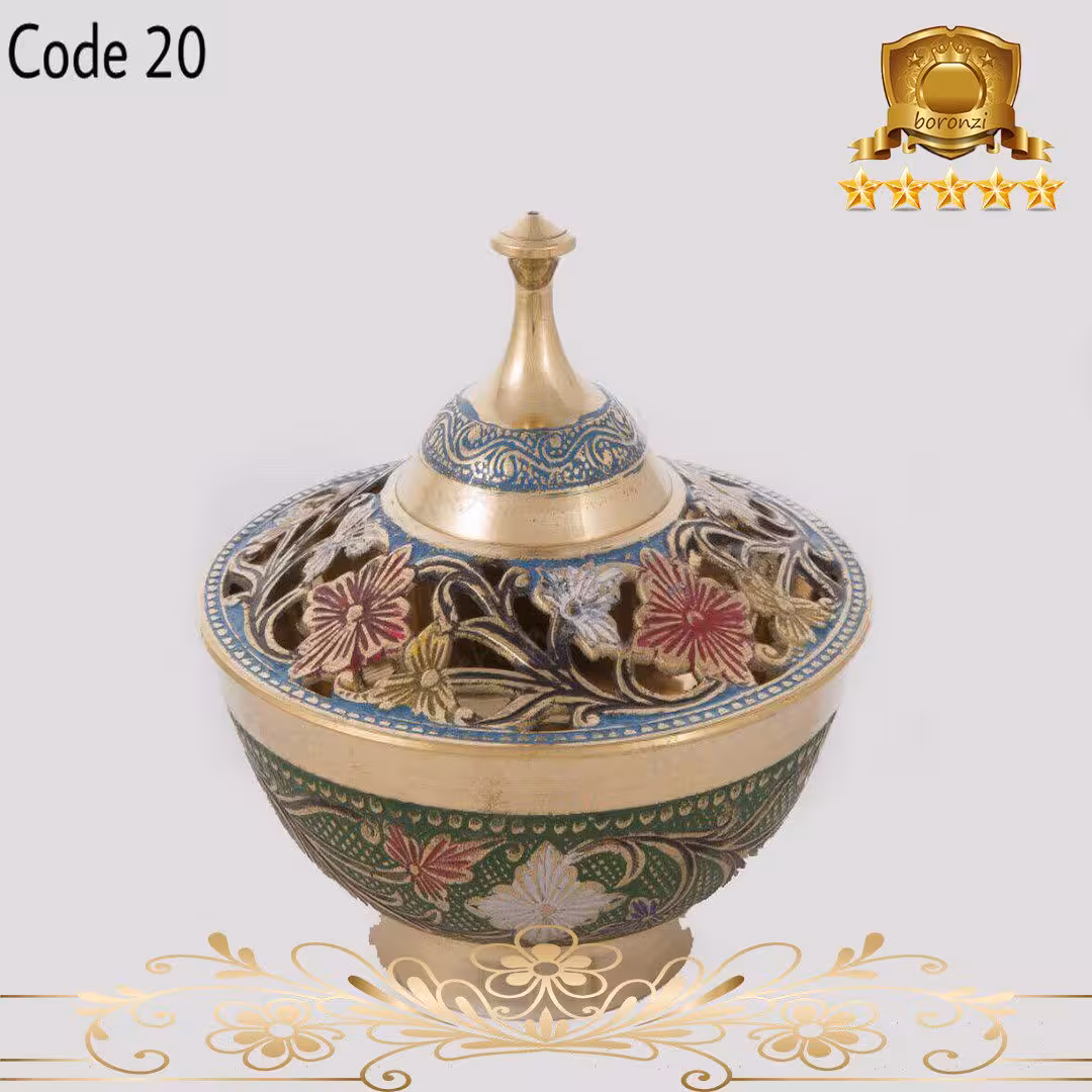 شکلات خوری برنجی کد 20