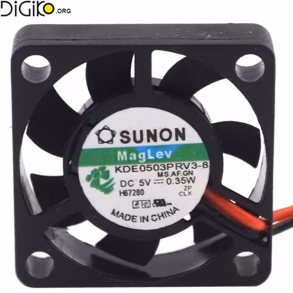 فن 3 در 3 در 7.  5 ولت 35. وات بلبرینگی