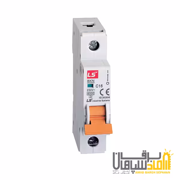 کلید LS مینیاتوری،1 پل،10 آمپر،6 کیلو آمپر - MCB سری BKN