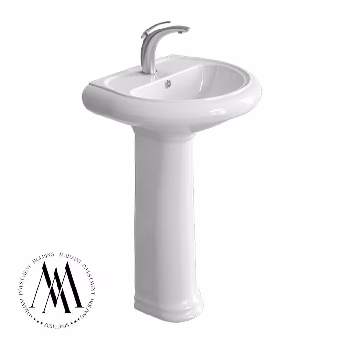روشویی پایه دار کرد مدل ژاسمین (درجه یک)