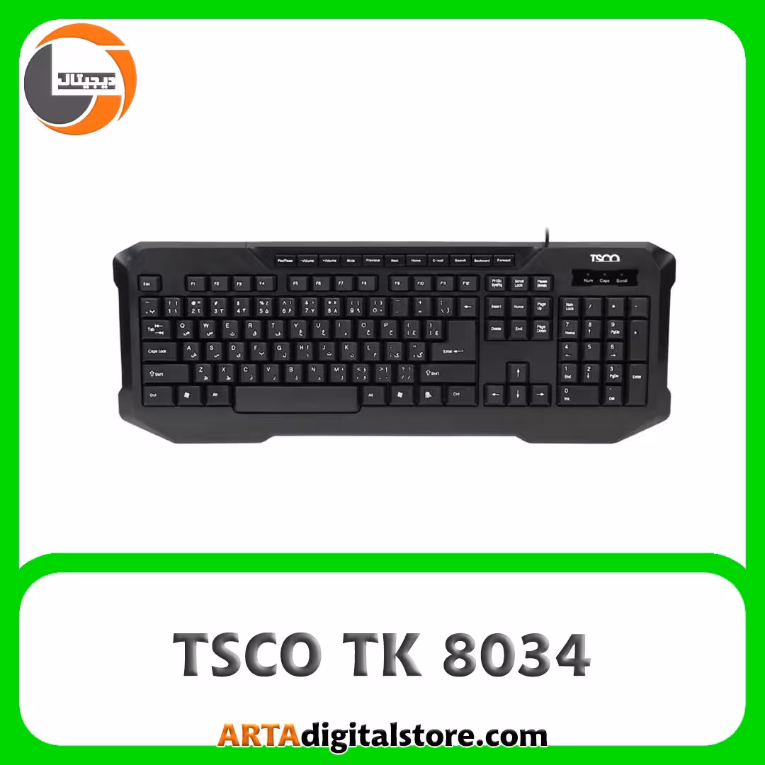 کیبورد تسکو TSCO TK 8034 Black