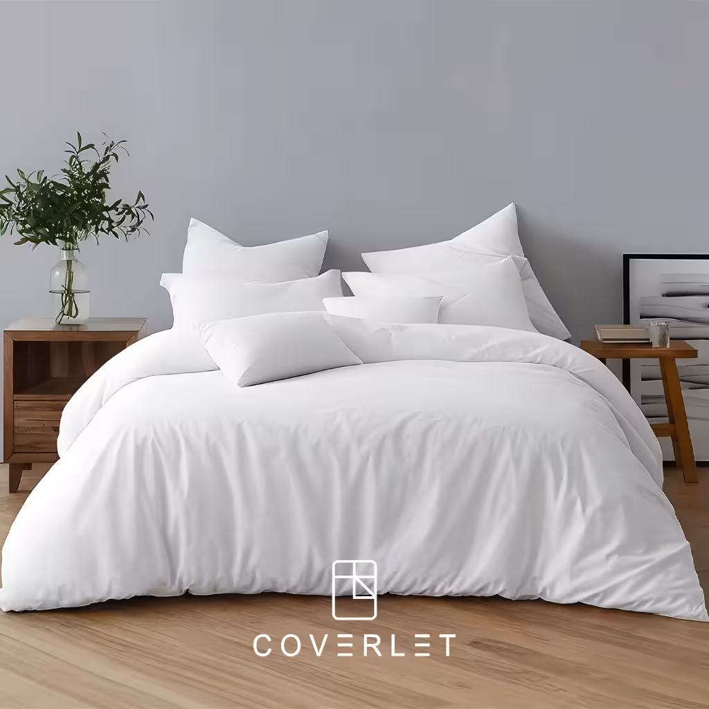 روتختی سفید ساده 9‌تکه کاوری