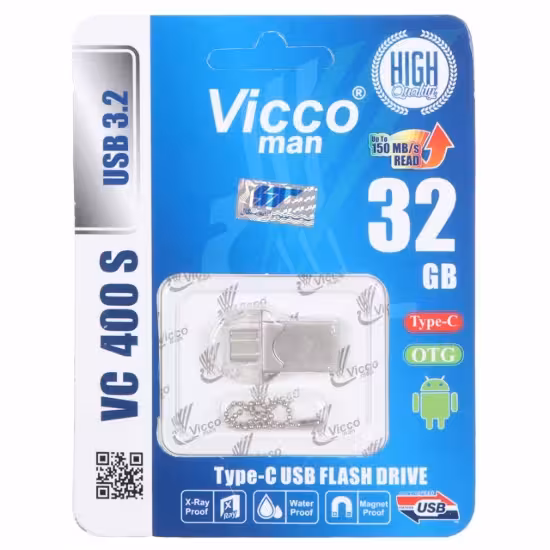فلش مموری ویکومن مدل VC400 S USB3.2 ظرفیت 32 گیگابایت
