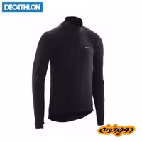 کاپشن دوچرخه مشکی دکتلون Triban RC100
