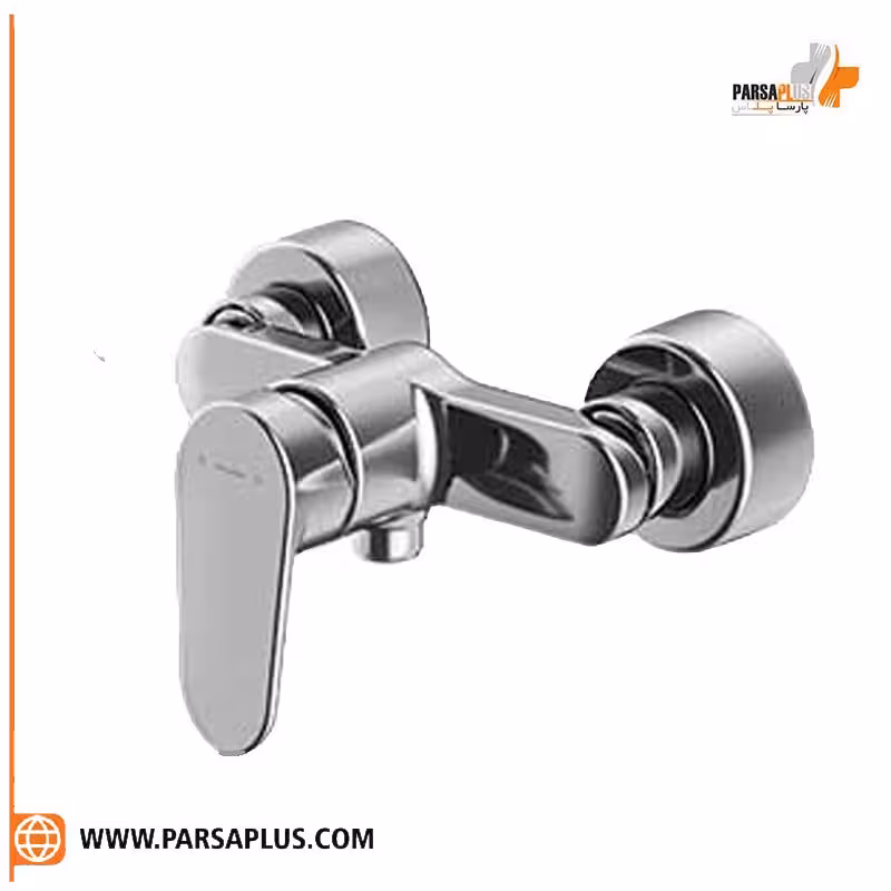شیر توالت شودر مدل آلپ کروم