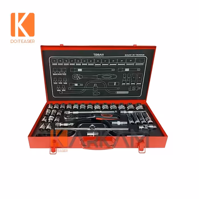 جعبه بکس 34 پارچه توسن