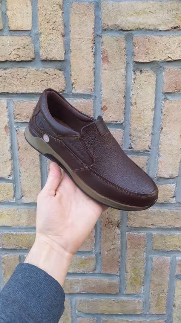 کفش مردانه طبی تمام چرم کد 2953
