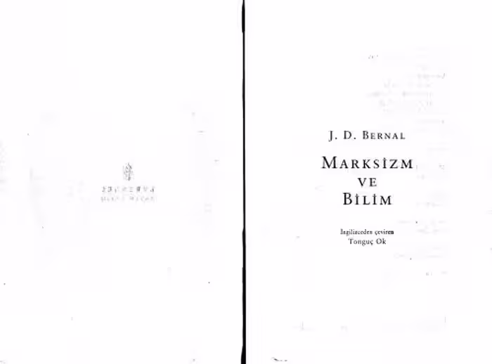 خرید و دانلود نسخه کامل کتاب J. D. Bernal - Marksizm ve Bilim.epub