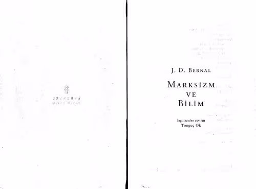 خرید و دانلود نسخه کامل کتاب J. D. Bernal - Marksizm ve Bilim.epub