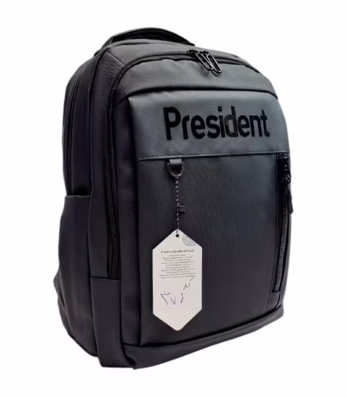 کوله پشتی مارک پرزیدنت President مناسب لپ تاپ تا 15.6 اینچ