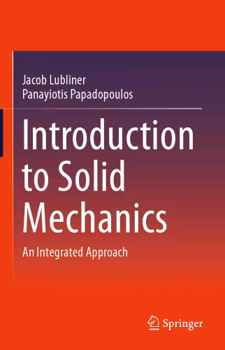 خرید و دانلود نسخه کامل کتاب Introduction to Solid Mechanics: An Integrated Approach