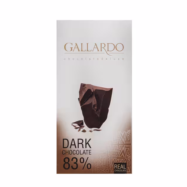 شکلات تلخ 83 درصد گالاردو فرمند 100 گرمی